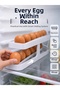 Two-Tier Egg Organizer Refrigerator Organizer Practical Storage Rack