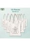 10 Pieces of Paintable Cloth Bags - Hobby Painting Bag