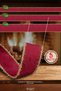 Christmas Burgundy Snowflake Glitter Fringed Wire Woven Ribbon 5 Meters – Gold Fringed Hidden Wire Voluminous Bow and Tree Decoration Ribbon - 3