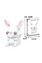 108 Pieces Mini Block Rabbit Figure Building Set 3D Animal Toy Ages 6+ - 4