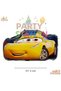 Cars Themed Cars Lightning Mcqueen Concept 5-Year-Old Balloon Set 9 Pieces - Large Size Cars Mater Balloon & Cars Cruz Ramirez Balloon Birthday Set - 7