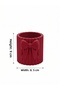Striped Ribbon Desktop Pen Holder |   Makeup Organizer |   Decorative Toothbrush Holder - 3