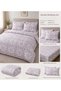 Ranforce Cotton Fabric Double Duvet Cover Set 200 X220 Pink - 2