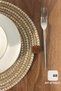 Handmade Wicker Jute Plate, Bohemian Luxury Plate, American Style Plate Diameter 33 Cm. - 4
