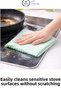 # Cleaning Cloth Set of 5 Microfiber Cleaning Cloths 30X30 cm Zigzag Patterned Mixed Color Lint-Free - 4