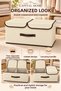 Multi-Purpose Organizer with Double Lid, Double Compartments + Storage Box 50X30X20 cm - 2