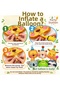 Safari Animals Concept 1 Year Old Green Balloon Set 7 Piece Animal Balloon with Hat Birthday Set Lion Giraffe Frog Koala Bear Raccoon Balloon - 6