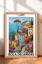 6 Piece Casa Dolce Casa Framed Painting Set Italy Posters Living Room Kitchen Gallery Wall Sixmx14 - 2