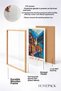 6 Piece Lake Como and Ports Framed Painting Set Italy Posters Wall Decor Sixit16 - 6