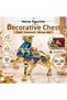 Luxury Alloy Metal Decorative Ashtray with Horse Figure Lid and Jewelry Storage Box Metal Trinket Box 25 X 20 cm