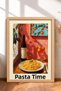 6 Piece Pasta and Pizza Table Framed Painting Set Italy Posters Wall Decor Sixit34 - 3