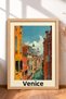 6 Piece Amalfi to Venice Framed Painting Set Italy Posters Wall Decor Sixmx19 - 4