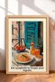6 Piece Pasta and Pizza Table Framed Painting Set Italy Posters Wall Decor Sixit34 - 5