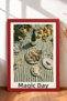6 Piece a Summer in Amalfi Framed Painting Set Italy Posters Living Room Kitchen Gallery Wall Sixmx31 - 5
