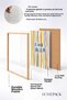 6 Piece Striped Italian Sayings Framed Painting Set Italy Posters Wall Decor Sixit28 - 6