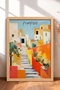 6 Piece Sunny Italy Days Framed Painting Set Italy Posters Wall Decor Sixmx07 - 3