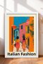 6 Piece Women Figures on the Beach Framed Painting Set Italy Posters Wall Decor Sixit12 - 5
