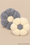 Premium Double Daisy Pillow Set – High-Quality Plush Fabric, 2-Piece Decorative Throw Pillows with Beaded Silicone Filling - 4