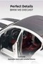 Bmw M3 Cs Lci White 1/24 Diecast Metal Model Car with Light Sound and Moving Wheels - 3