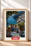 Italy Written Tile Flowerpot Terrace Framed Painting Italy Poster Living Room Kitchen Wall Decor Itn072 - 3