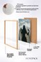 Woman Shadow on the Beach with Phone Framed Painting Italy Poster Living Room Kitchen Wall Decor Itn116 - 4