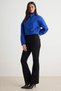 Black Extra Flexible High Waist Flare Jeans Twoaw27Je00213 - 4