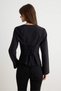 Black Eyelet Detailed Woven Blouse Twoaw27Bz00226 - 2