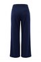 Navy Blue Plain Degaje Collar Sleeveless Woven Satin Party Bottom - Top Set Tpraw26Au00005 - 6