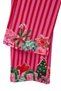 Pink 100% Cotton Christmas Themed Striped Knitted Pajamas Set Thmaw27Pt00201 - 3