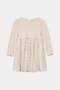 Ecru Girls' Midi Woven Dress Tkdaw27El00029