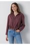 Long Sleeve Shirt Zinfandel Stripe