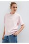 Logo Printed Pink T-Shirt Regular Fit / Normal Cut 1613890-89200 - 2