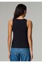 Black Athlete Top with Lace Detail Fitted / Body-Fitting Cut 1613940-900 - 4