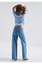Genova Classic Denim Puslu Open Jean Trousers 1021023-A3164 - 2