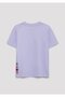 Kuromi Printed Purple T-Shirt Loose Fit / Comfortable Loose Cut 7610457-70523 - 4