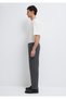 Men's M0010557-85540 Woven Trousers Dark Pearl Cream - 4