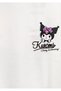Kuromi Printed Ecru T-Shirt Loose Fit / Comfortable Loose Cut 7610413-70057 - 4