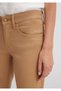 Mona Beige Gabardine Trousers 1049791198 - 5