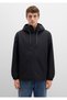 Hooded Black Coat 0110641-71379 - 6