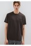 Dark Brown Men's T-Shirt M0612733-70219 - 2