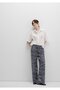 Beli Lace-Up Ethnic Printed Navy Blue Trousers 1011123-90738 - 2