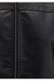 Men's Black M0110635-71379 Leather Jacket - 7