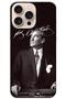 Apple iPhone 16 Pro Max Compatible Case Featuring Mustafa Kemal Atatürk (Printed)