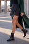 Women's Zippered Daily Boots Longa Black - 6