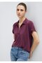 Soft-Premium Purple (TENCEL™ ™ ) Modal Blended Shirt Regular Fit / Normal Cut 168081-70664 - 3