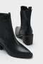 Danella Pointed Toe Women's Cowboy Boots with Side Elastic - 2