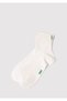 Detailed White Socks 0911605 -622