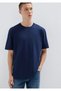 Navy Basic T-Shirt Loose Fit / Loose Relaxed Fit 066249 -70497 - 2
