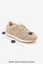 Women's Suede Lace-Up Retro Casual Sneaker Sports Shoes Foryeta Beige Suede - 8