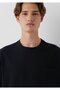Black T-Shirt with Pocket Detail Loose Fit / Loose Relaxed Fit 066248 -900 - 6